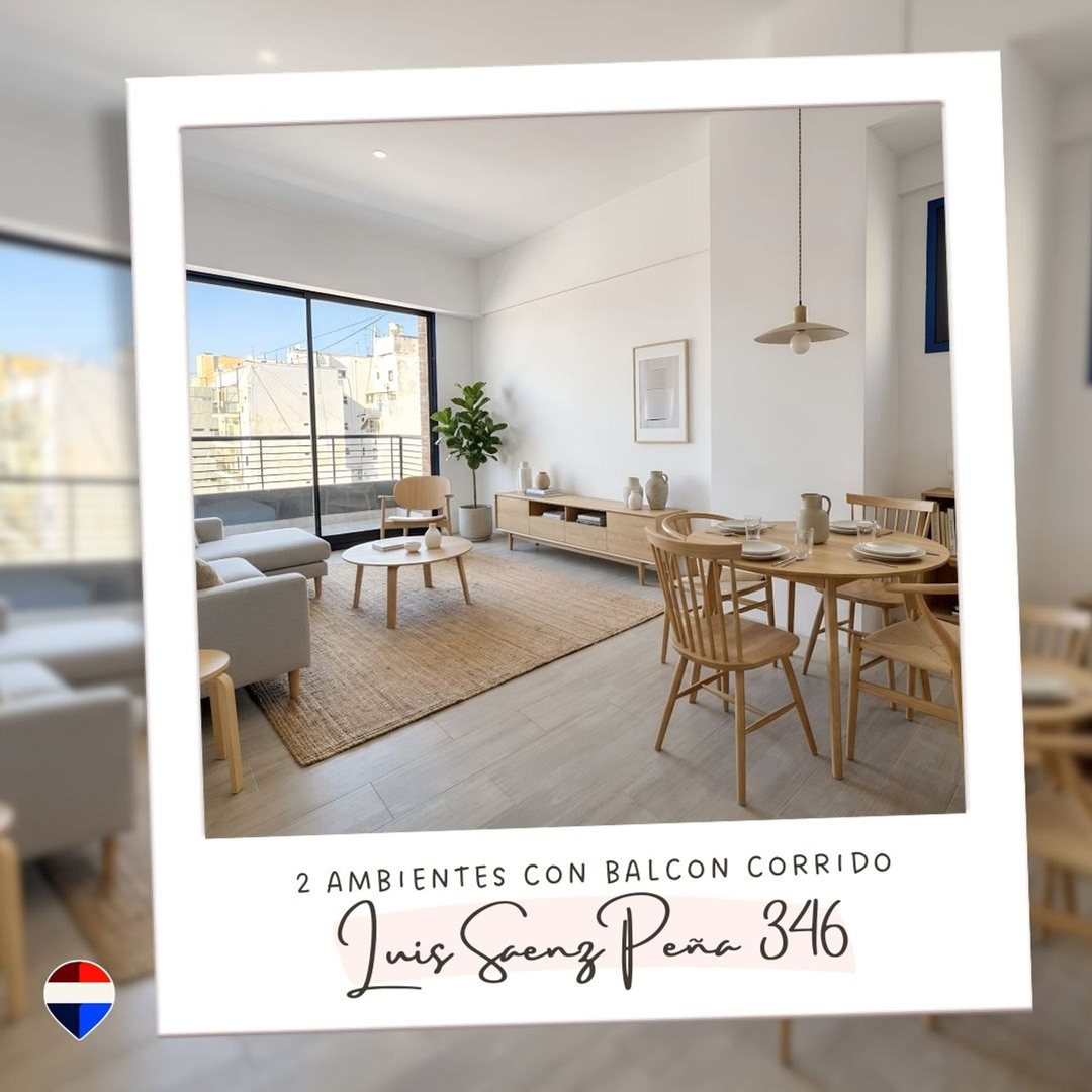 VENTA 2 AMBIENTES con balcon A ESTRENAR MONSERRAT