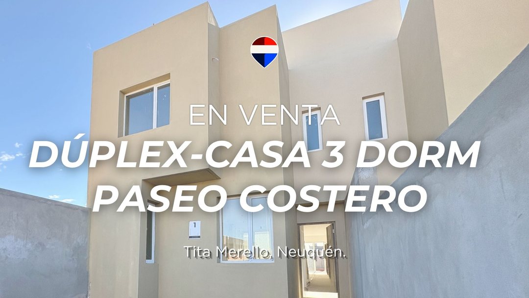 VENTA DUPLEX 3 DORMITORIOS CONFLUENCIA RURAL UF6