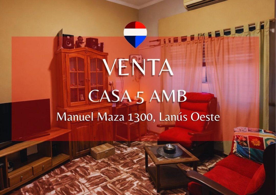 VENTA CASA 5 AMB LANUS  APTO CREDITO