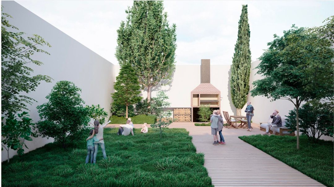 VENTA BARRACAS 2 Ambientes a estrenar 2C al jardín