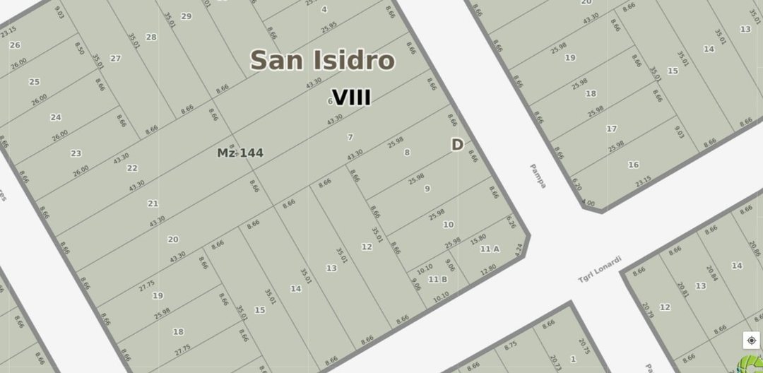 TERRENO EN VENTA SAN ISIDRO- PERMUTA