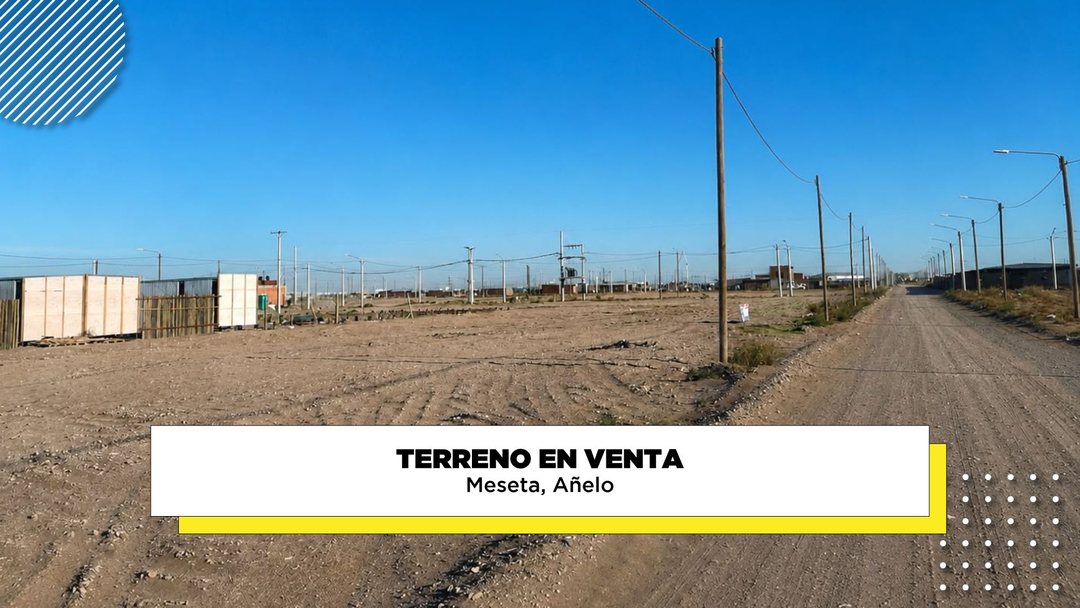 Terreno en venta, La meseta Añelo