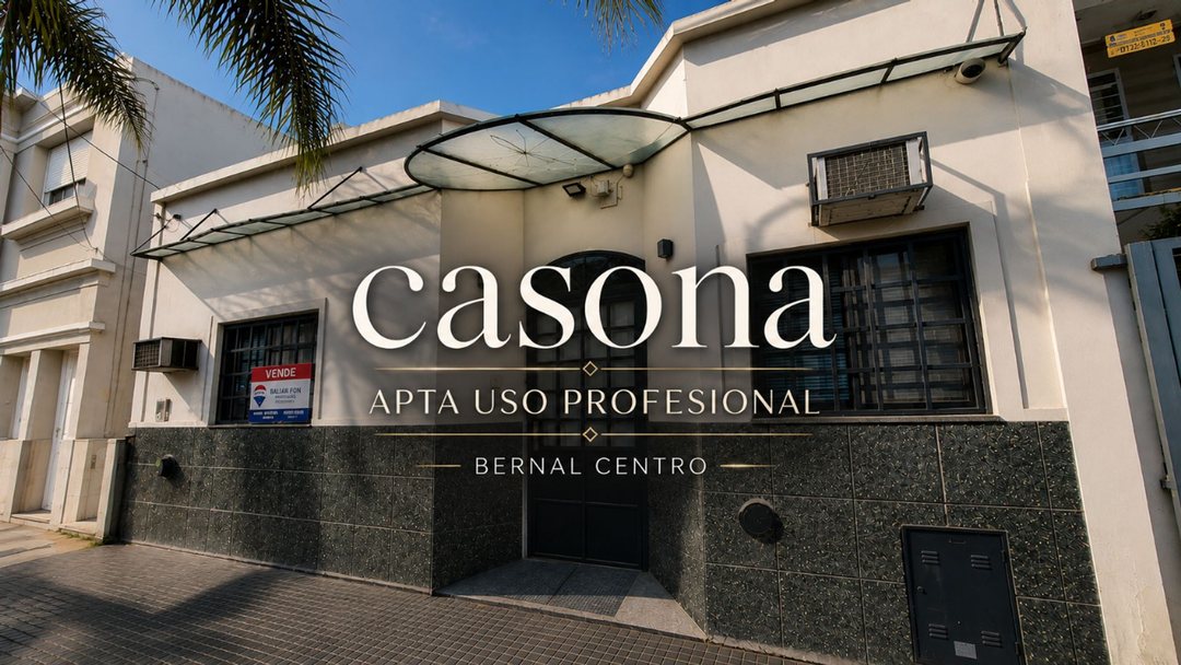 VENTA CASONA APTA USO PROFESIONAL, BERNAL CENTR0