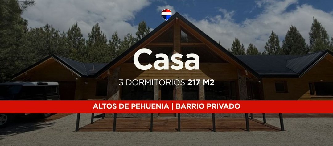 VENTA CASA B° PRIVADO ALTOS DE PEHUENIA - PEHUENIA