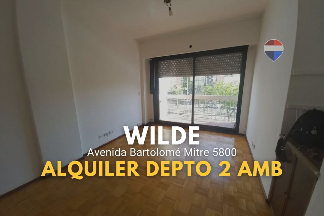 departamento en alquiler 2 amb Wilde