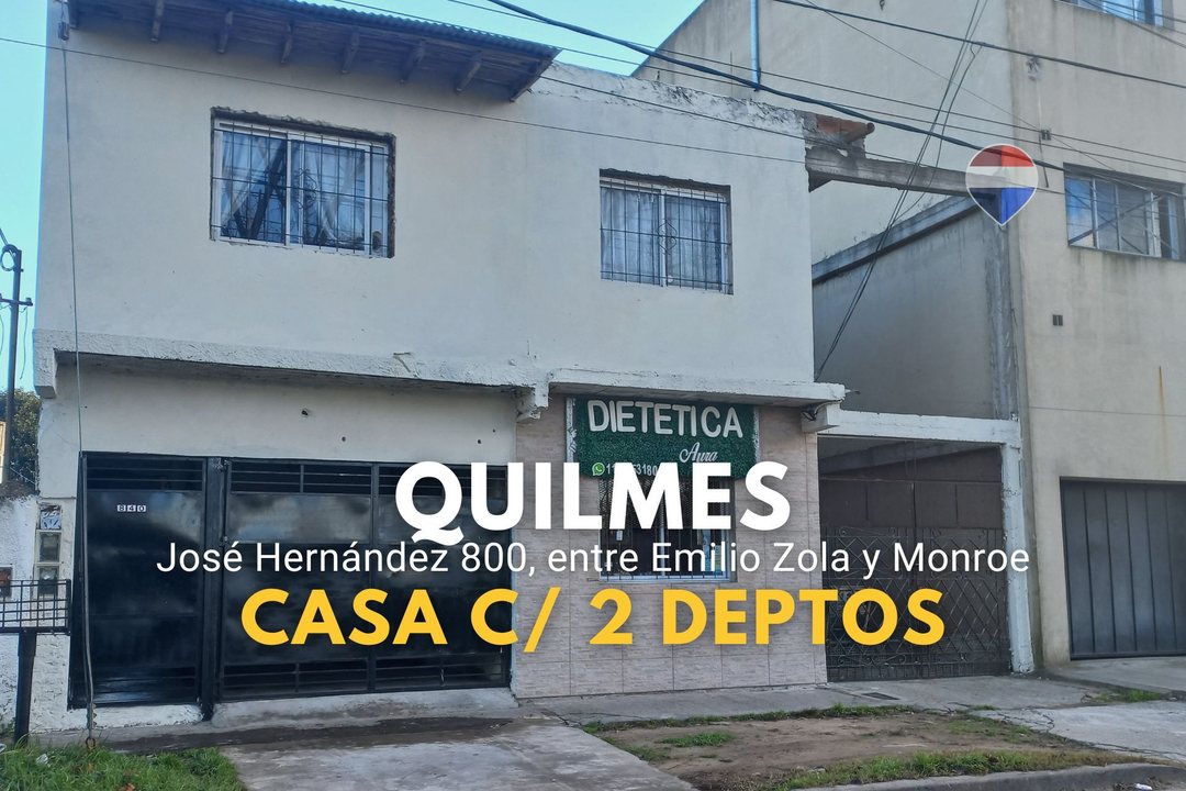 casa en venta con 2 departamentos