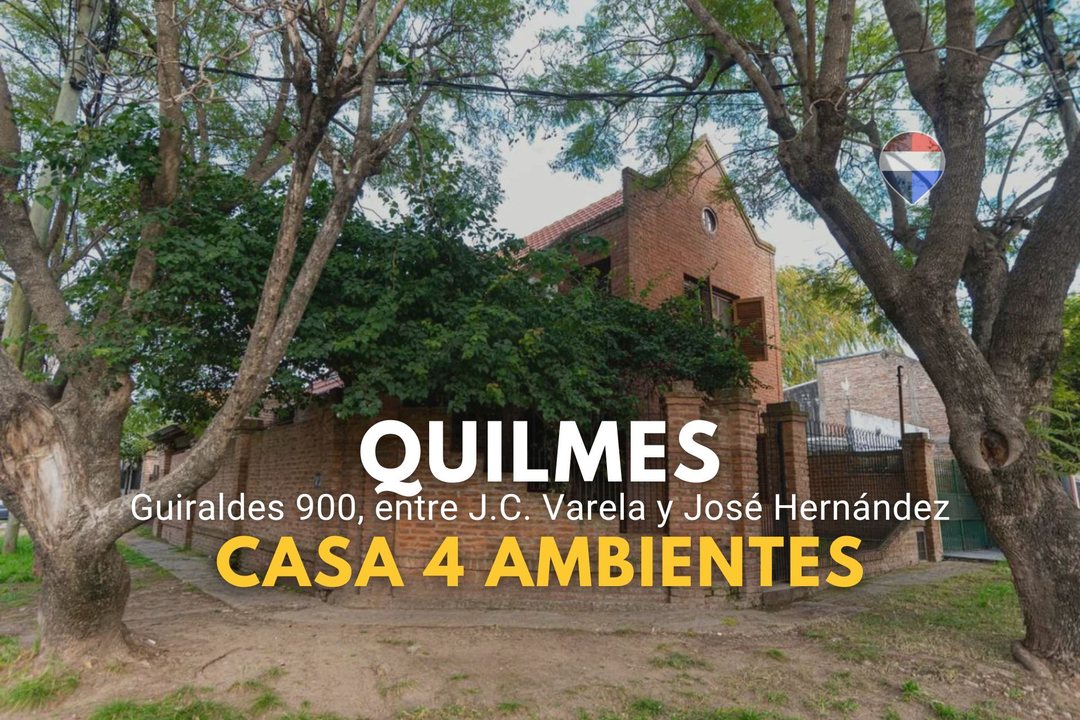 Venta Casa 4 amb quilmes APTO A CREDITO- FINANCIAC