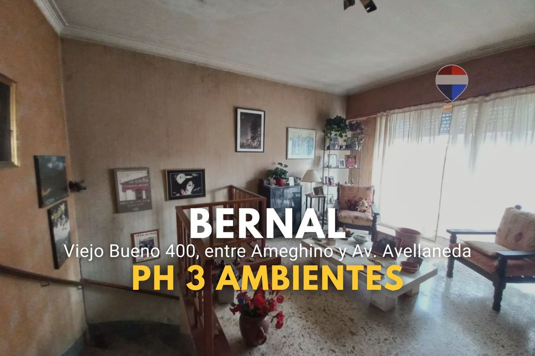 venta ph en planta alta 3 amb con gran terraza