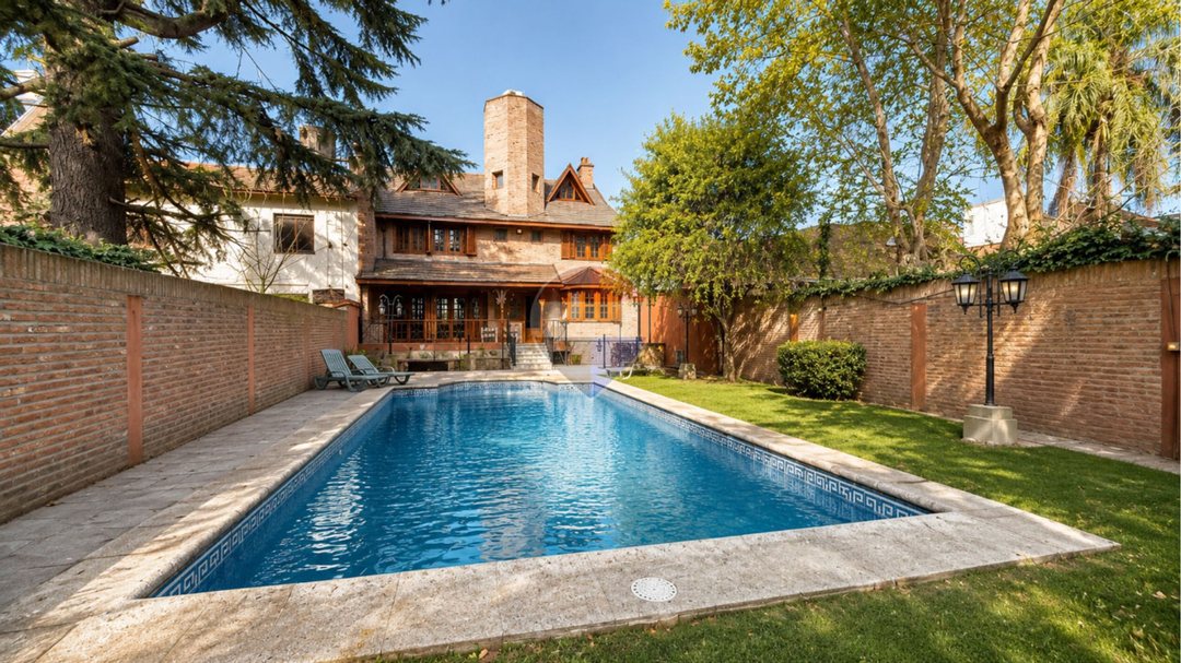 CASA 6 AMB EN QUILMES CENTRO CON PISCINA EN VENTA
