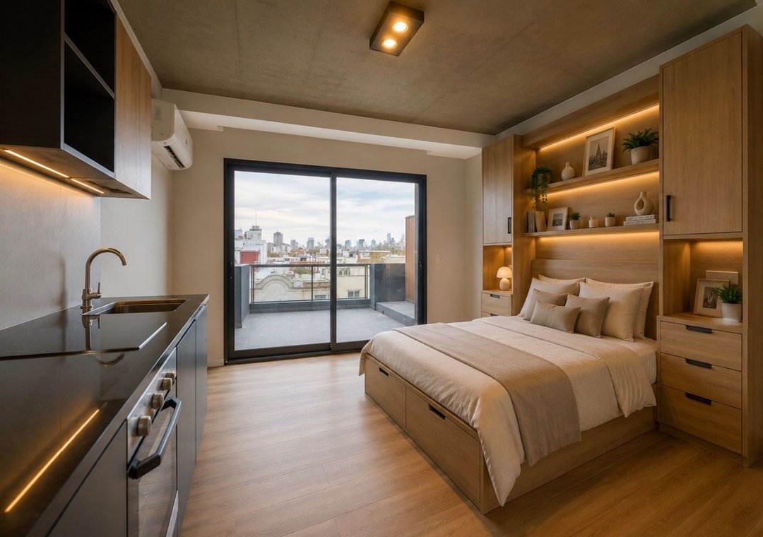 MONOAMBIENTE IMPECABLE GORRITI Y ARMENIA P.SOHO