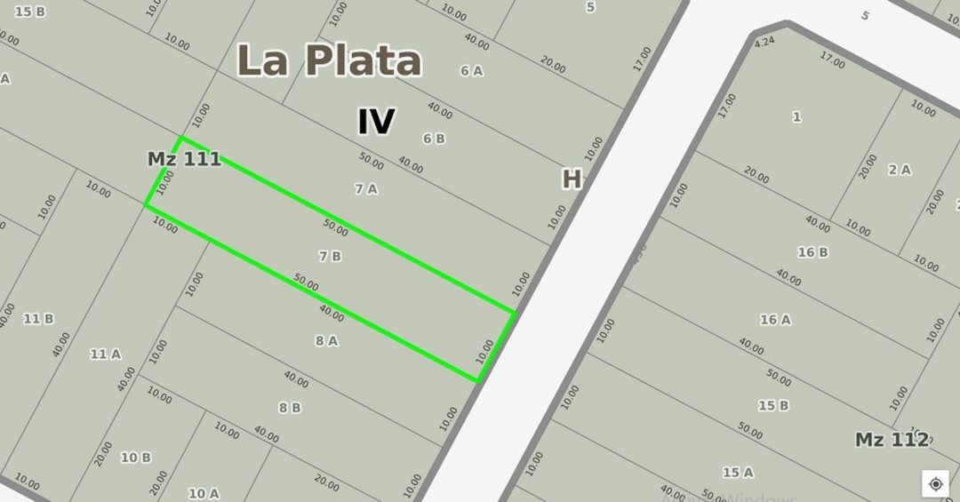 Lote en Venta en Villa Castells