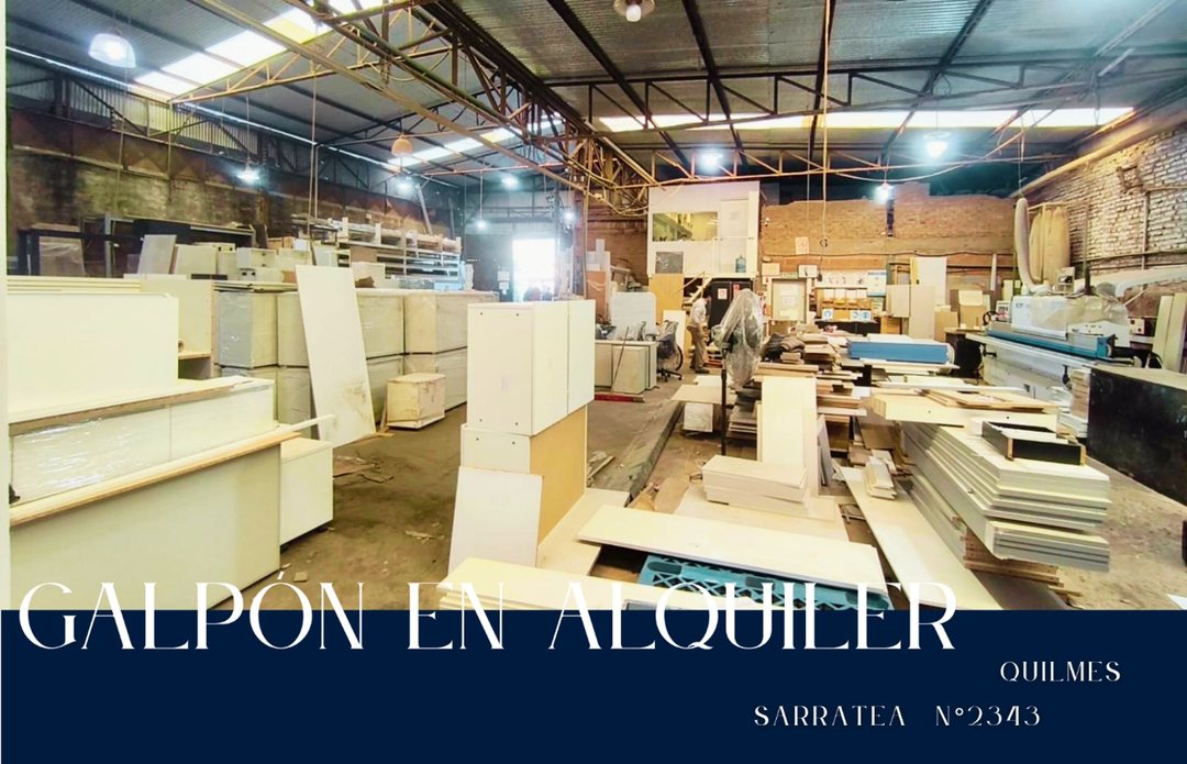 GALPÓN EN ALQUILER