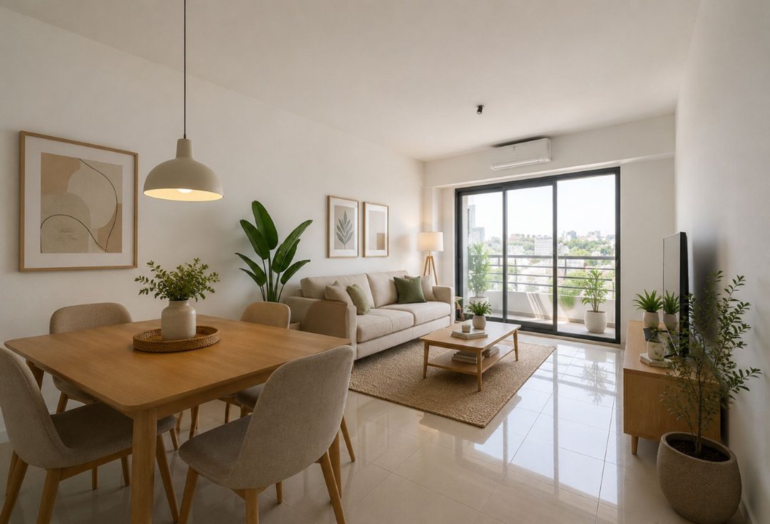 Monoambiente con balcón y cochera  Villa Urquiza