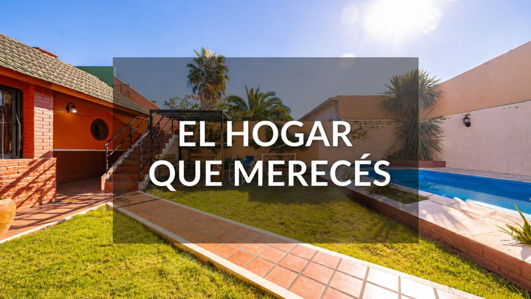 VENTA CASA VILLA LUZURIAGA JARDIN PÍLETA COCHERA