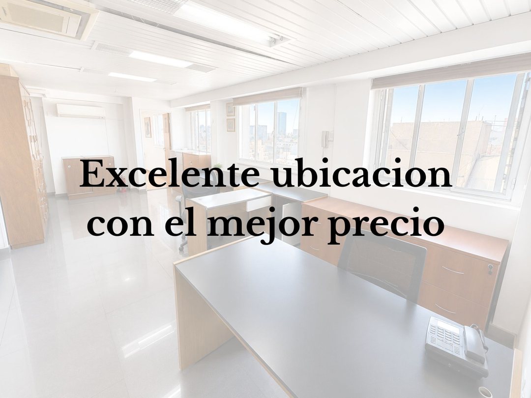 EXCELENTE OFICINA 114 M2 VENTA PISO 16  CABA