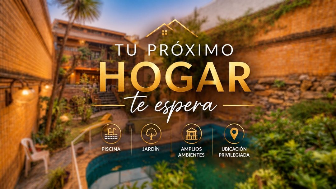 VENTA CASA 5 AMBIENTES PARQUE CHACABUCO PILETA