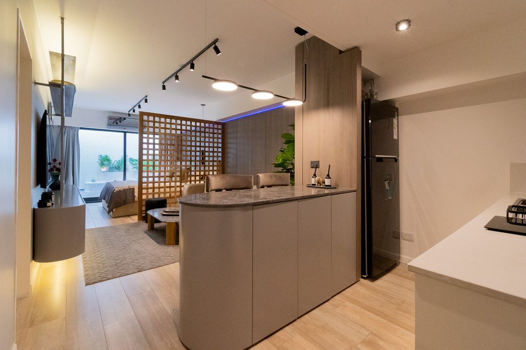Depto tipo Loft con patio amoblado en Palermo
