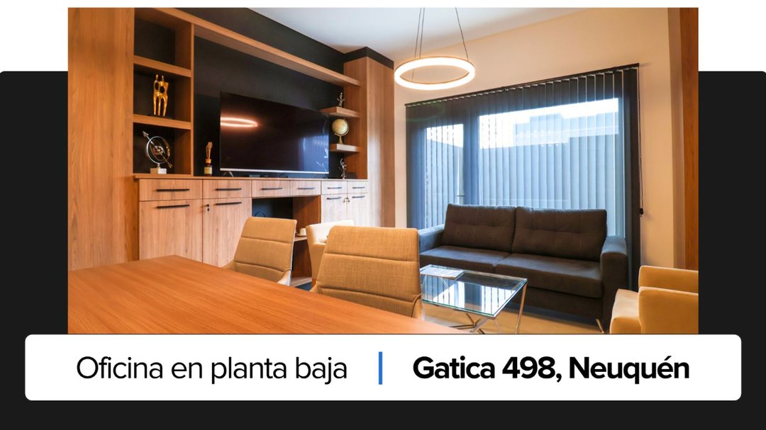 Oficina en VENTA planta baja, Gatica 498, Neuquen