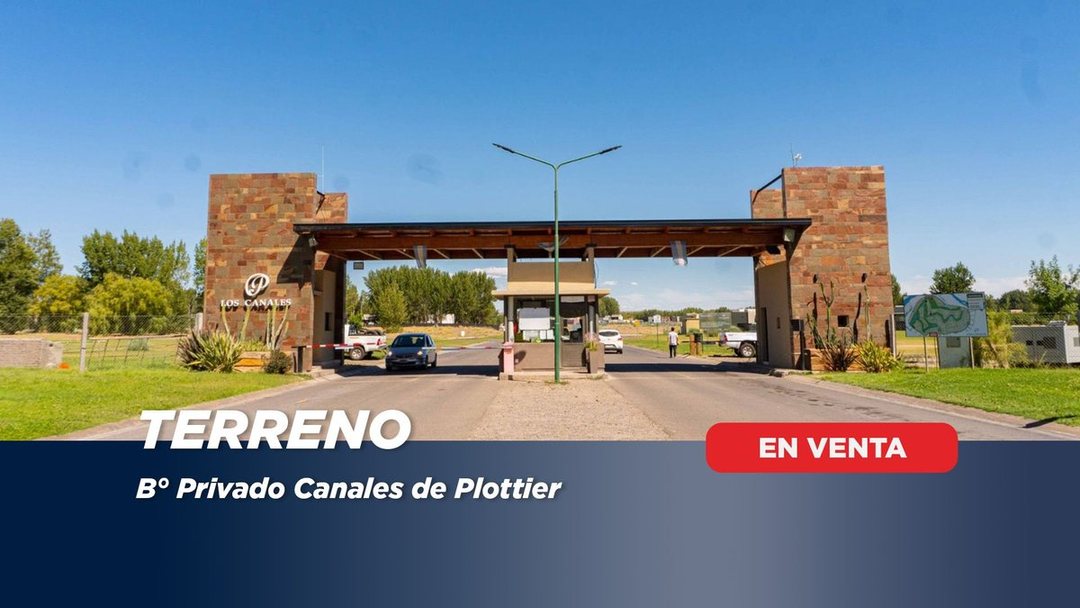 VENTA LOTE - UF 455- B° PRIVADO CANALES
