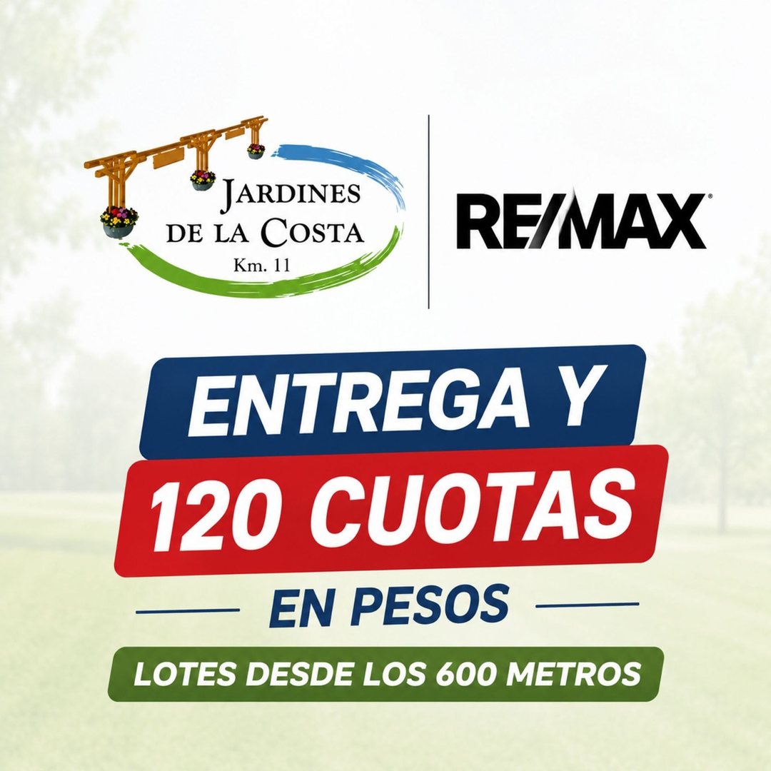 LOTES EN JARDÍN DE LA COSTA