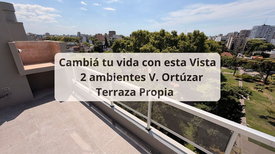 VENTA DEPARTAMENTO 2 AMBIENTES TERRAZA A ESTRENAR
