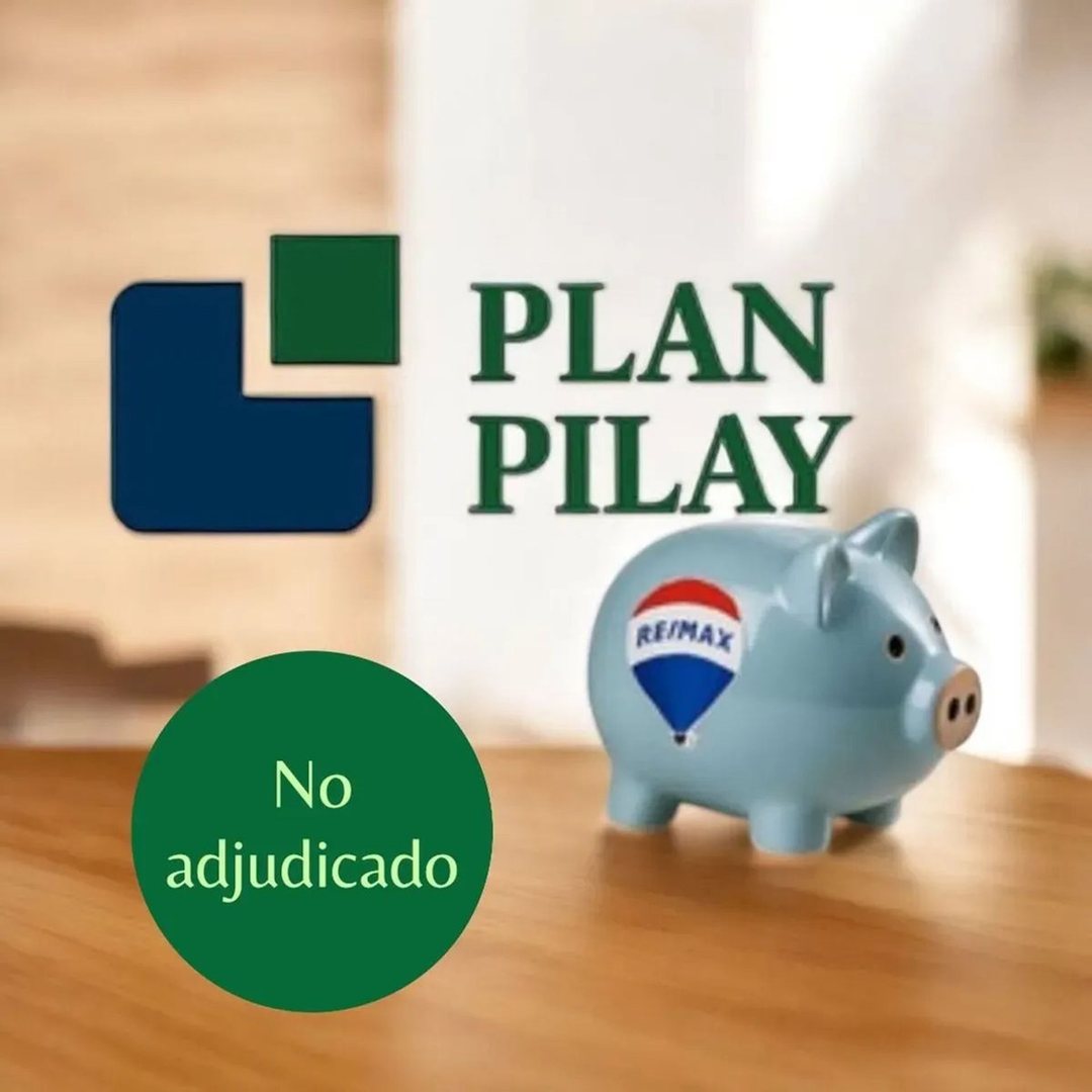 SE VENDE PLAN PILAY DE UN DORMITORIOS S/ADJUDICAR