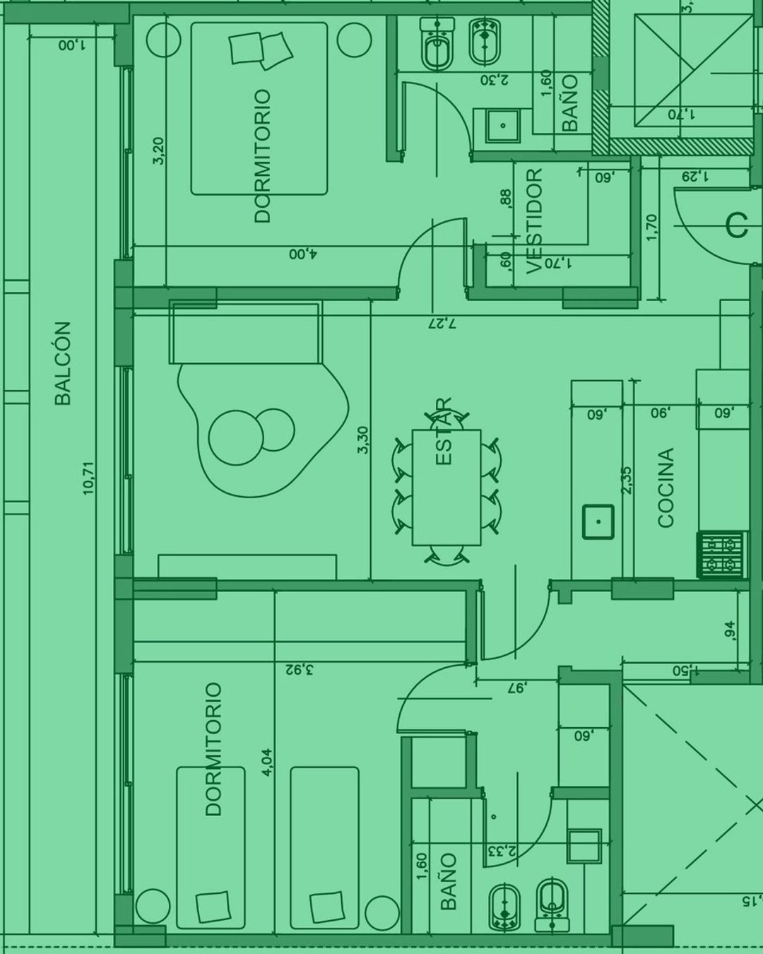 venta DEPARTAMENTO 3 ambientes BANFIELD balcón