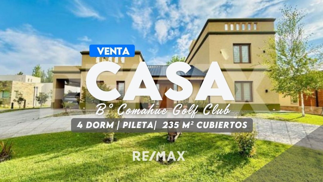 VENTA | CASA 4 DORMITORIOS | COMAHUE COLG CLUB