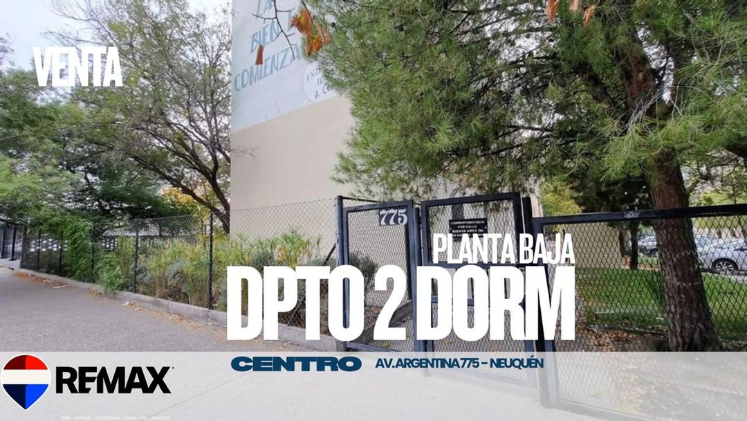 DEPARTAMENTO 2 DORM EN PB AV. ARGENTINA 775