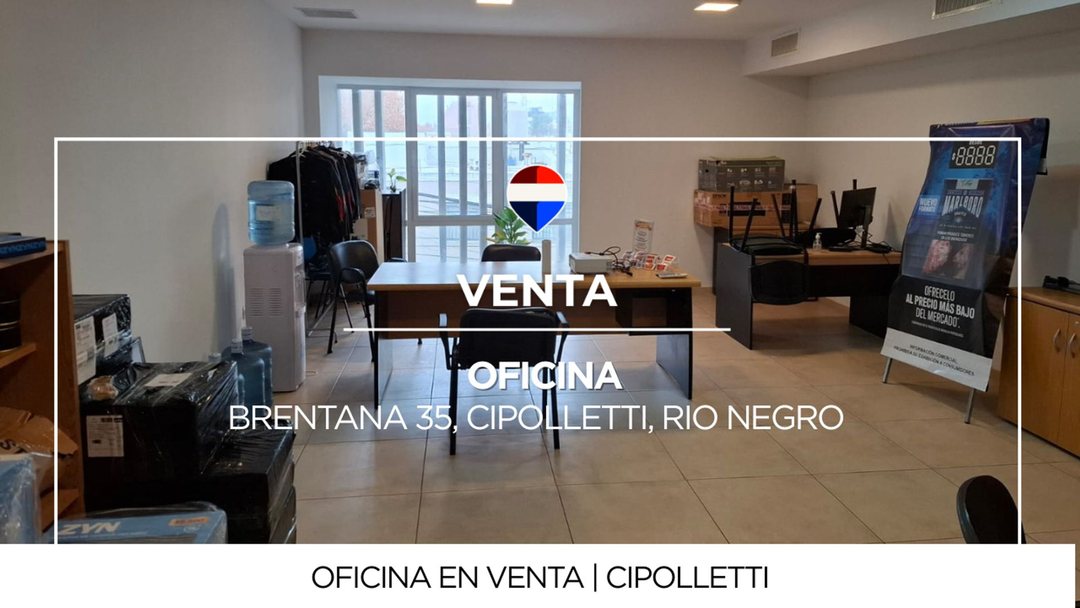 VENTA OFICINA  EN EL CENTRO DE CIPOLLETTI
