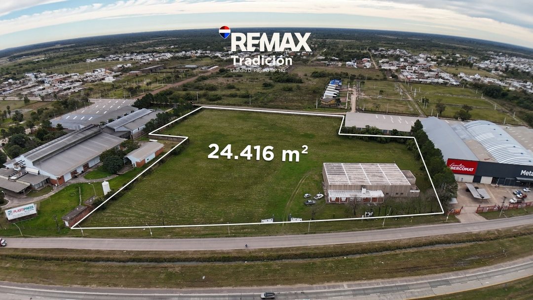 Predio industrial logístico en venta sobre Ruta 16