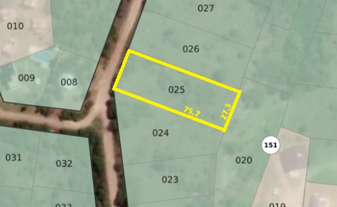 Lote con vista 2060m2 en Villa Giardino