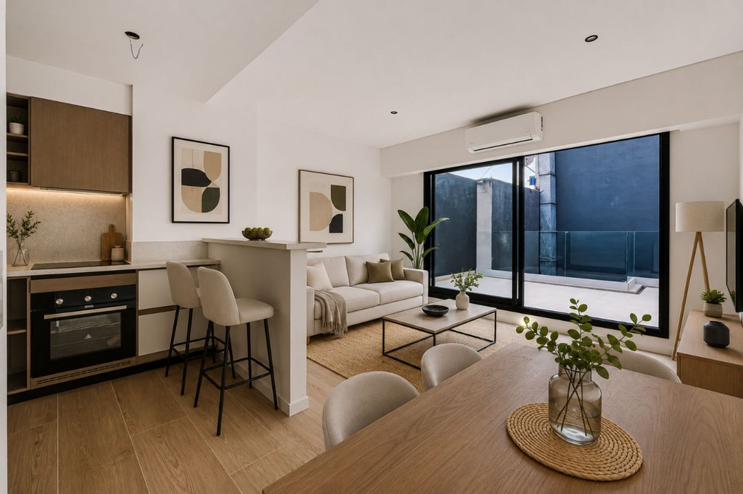 VENTA DEPTO 3 AMB RECOLETA CON BALCON A ESTRENAR
