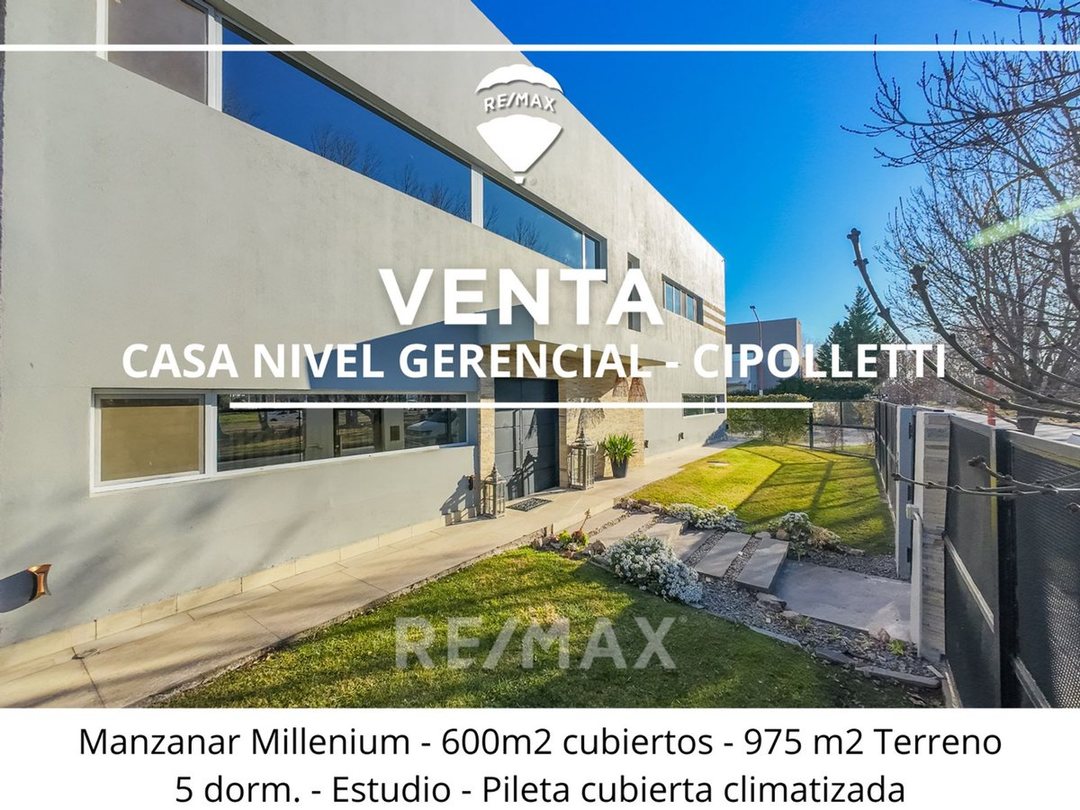 CASA NIVEL GERENCIAL - MANZANAR MILLENIUM - CIPOLL