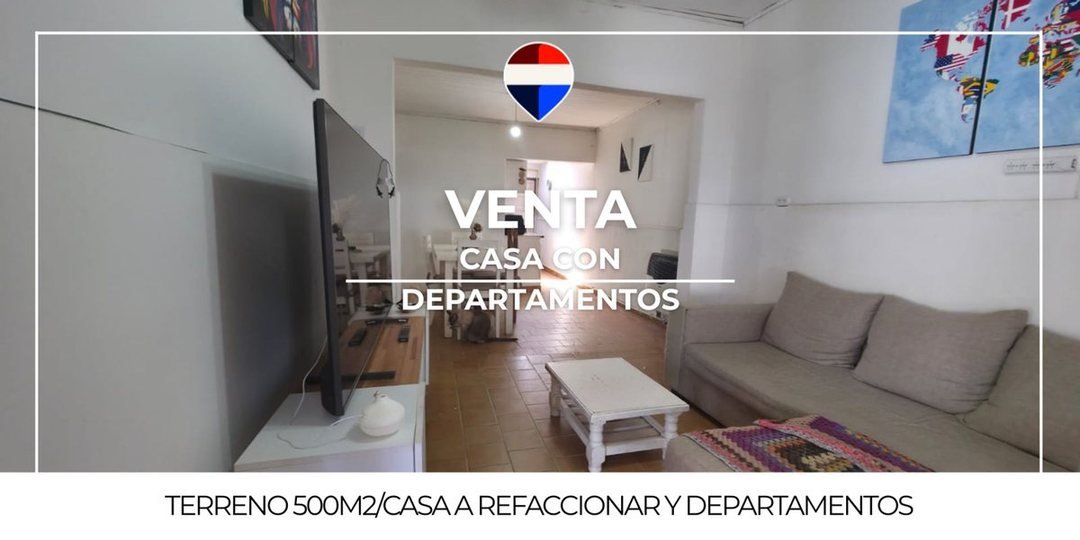 VENTA CASA A REFACCIONAR DEPARTAMENTOS CIPOLLETTI