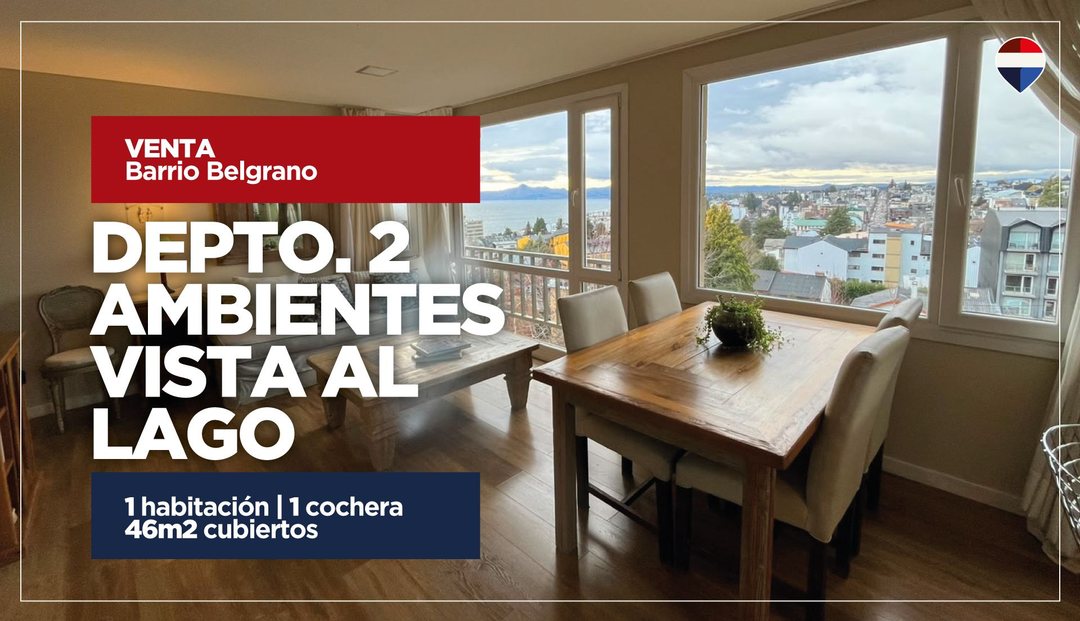 Departamento 2 ambientes B. Belgrano - Bariloche