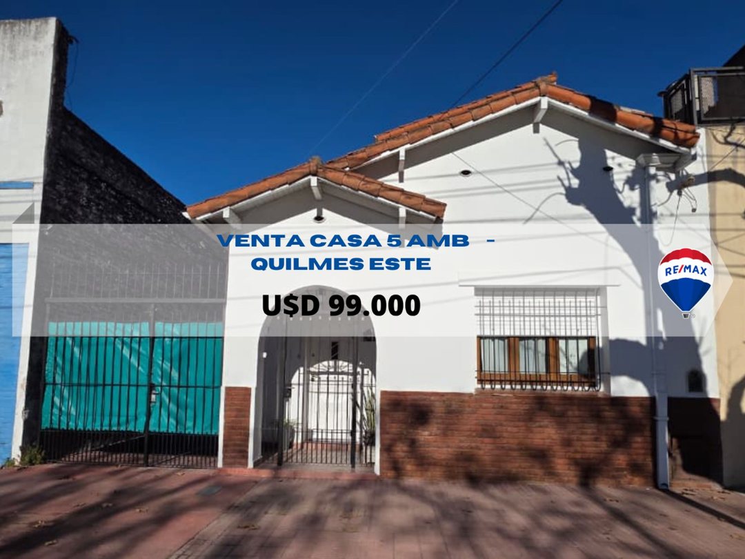 VENTA CASA QUILMES