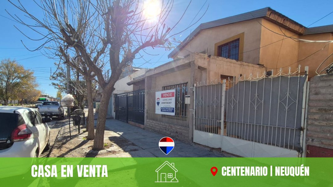 VENTA - CASA CON POTENCIAL COMERCIAL - CENTENARIO