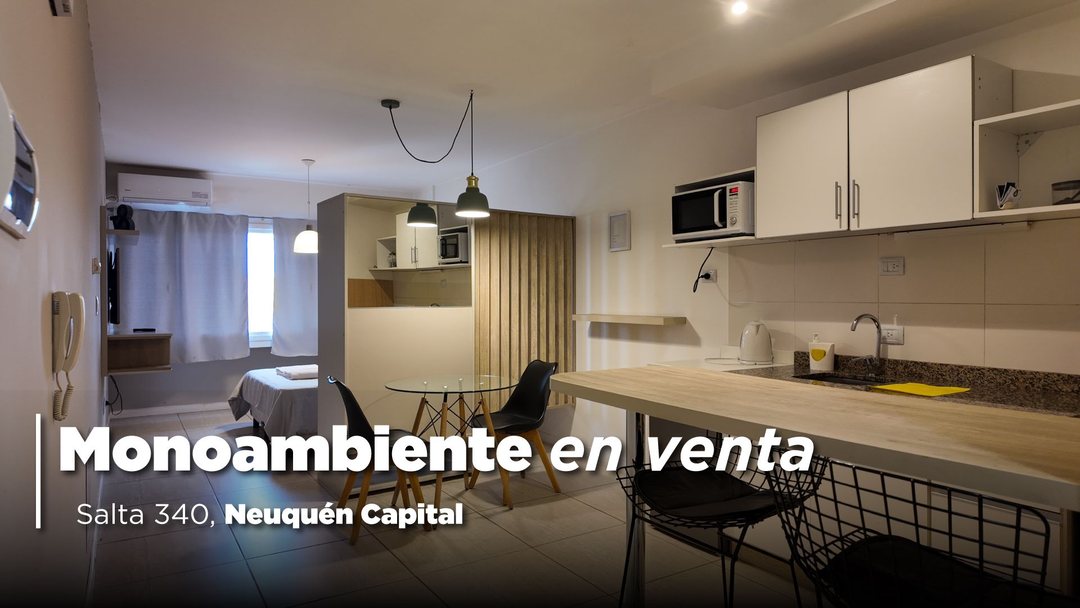 MONOAMBIENTE EN VENTA | CENTRO DE NQN | SALTA 340