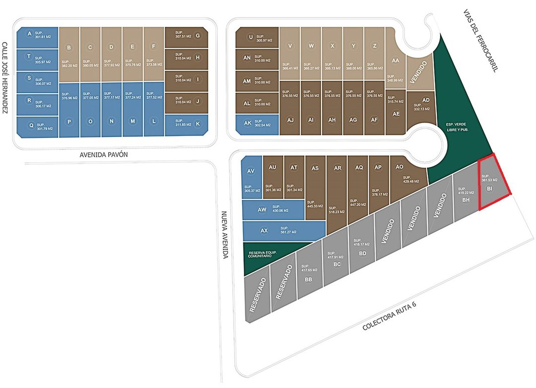 VENTA LOTE COMERCIAL LOS CARDALES