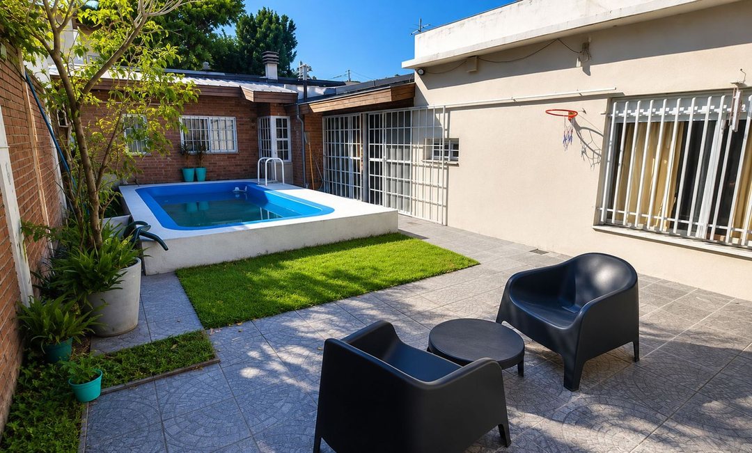VENTA CASA 4 AMBIENTES SAN JUSTO COCHERA PILETA