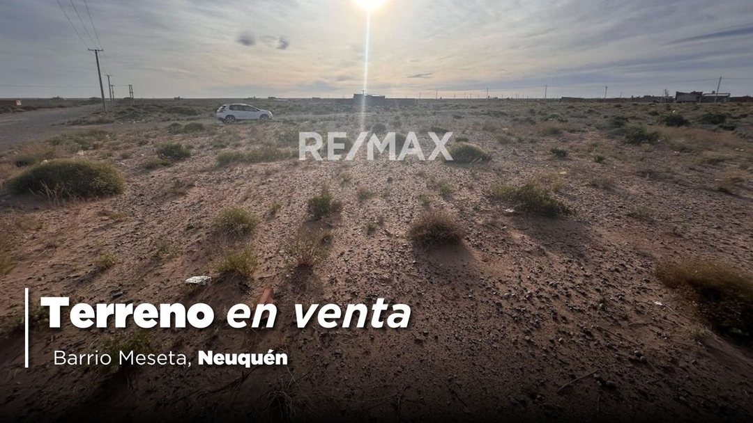 LOTE EN ESQUINA EN VENTA | CENTENARIO | NQN