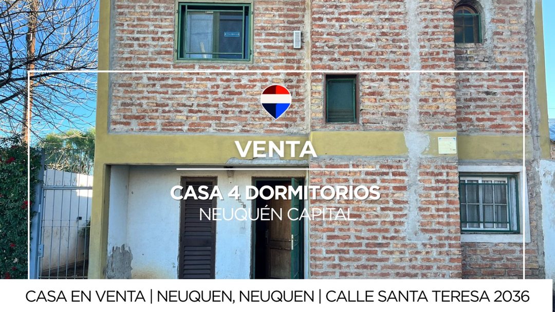 Venta casa de 3 dormitorios en Neuquén