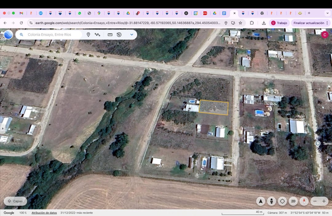 Lote de 450m2 en Santa Maria II, Colonia Ensayo