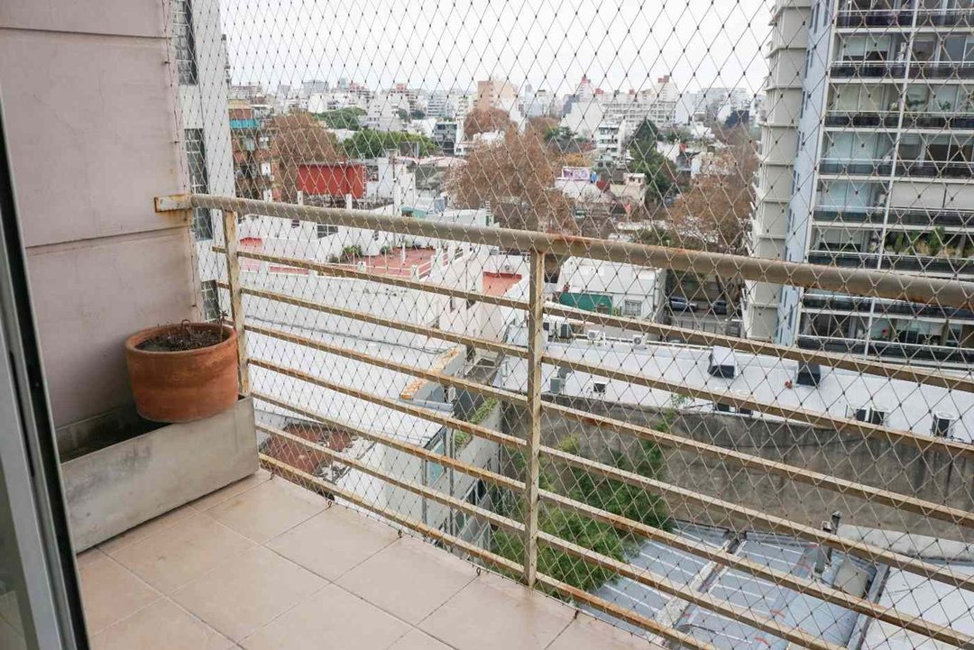 Monoambiente tranquilo en edificio con amenities