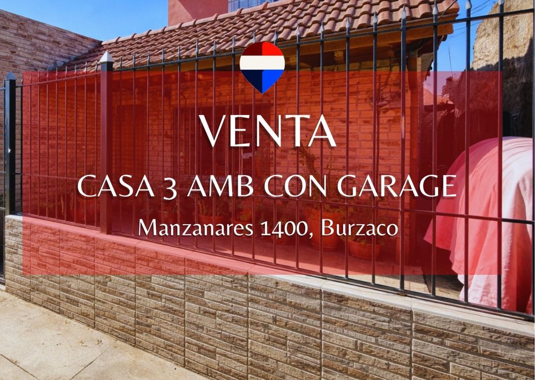 CASA VENTA 5 AMB GARAGE APTA CRÉDITO BURZACO