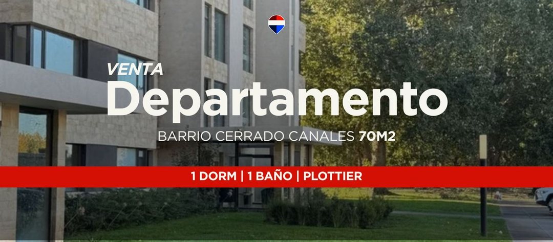 VENTA DEPARTAMENTO 1 DORM PLANTA BAJA , B° CANALES