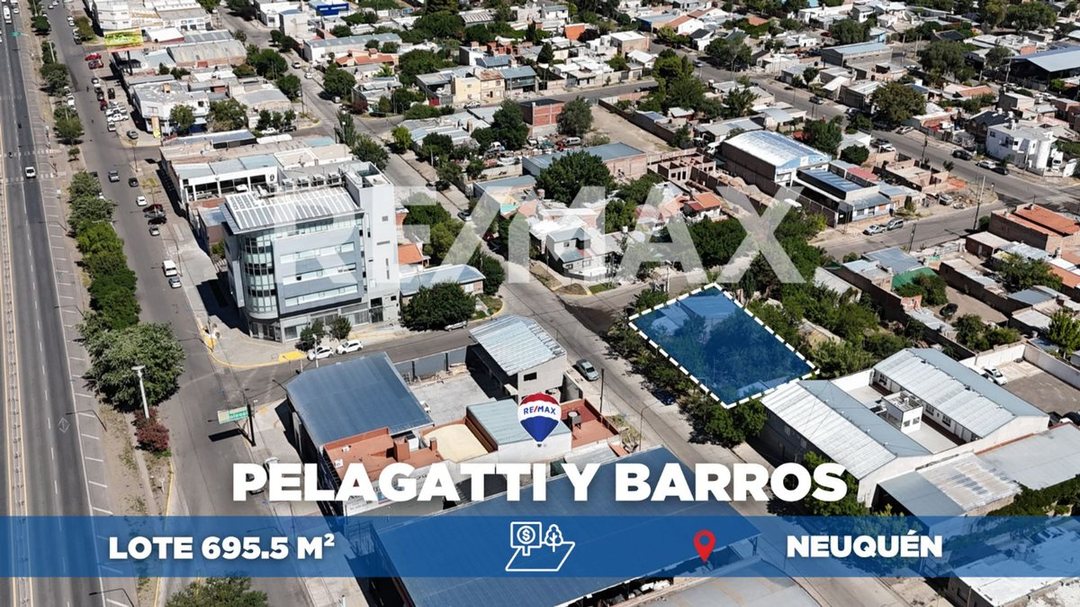 Pelagatti y Alvaro Barros, Lote 695 m2