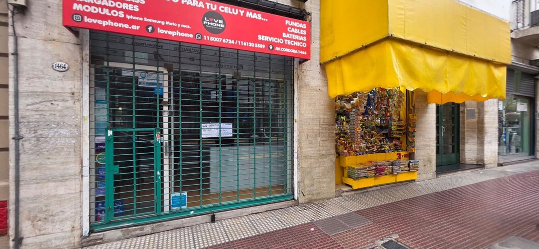 LOCAL EN VENTA SOBRE AV. CORDOBA  CABA