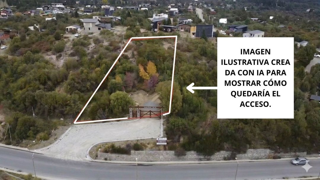 Lote con vista al lago Gutierrez Bariloche
